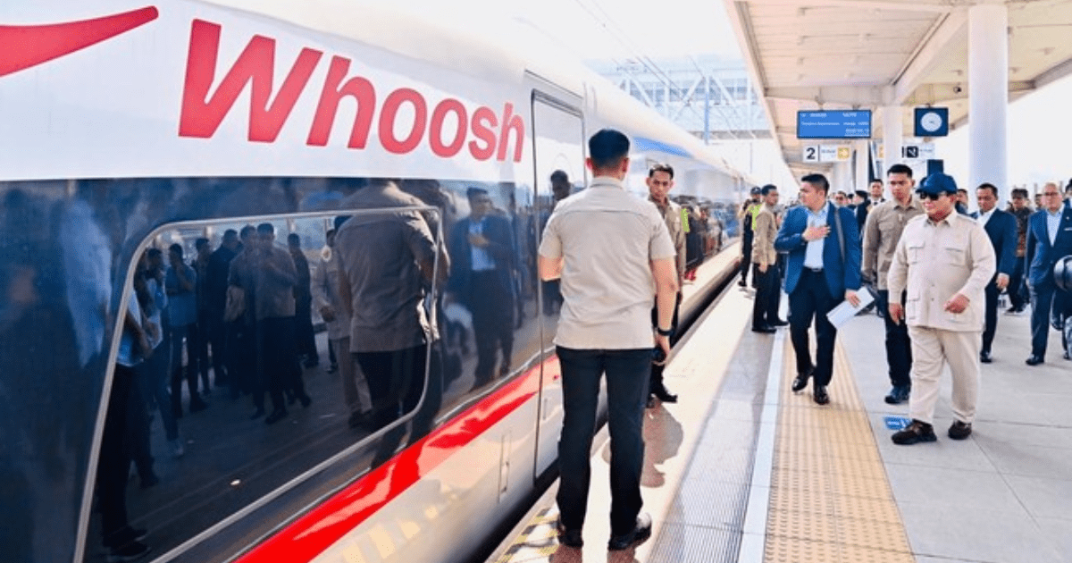 Prabowo Minta Bereskan Utang Whoosh