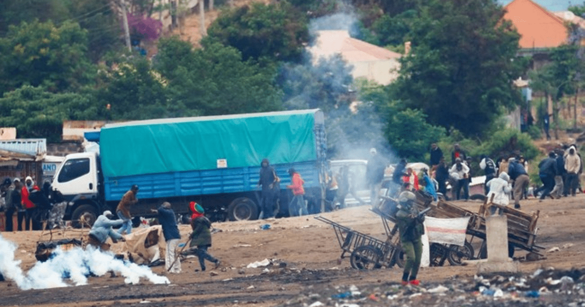 Demo Pemilu Tanzania