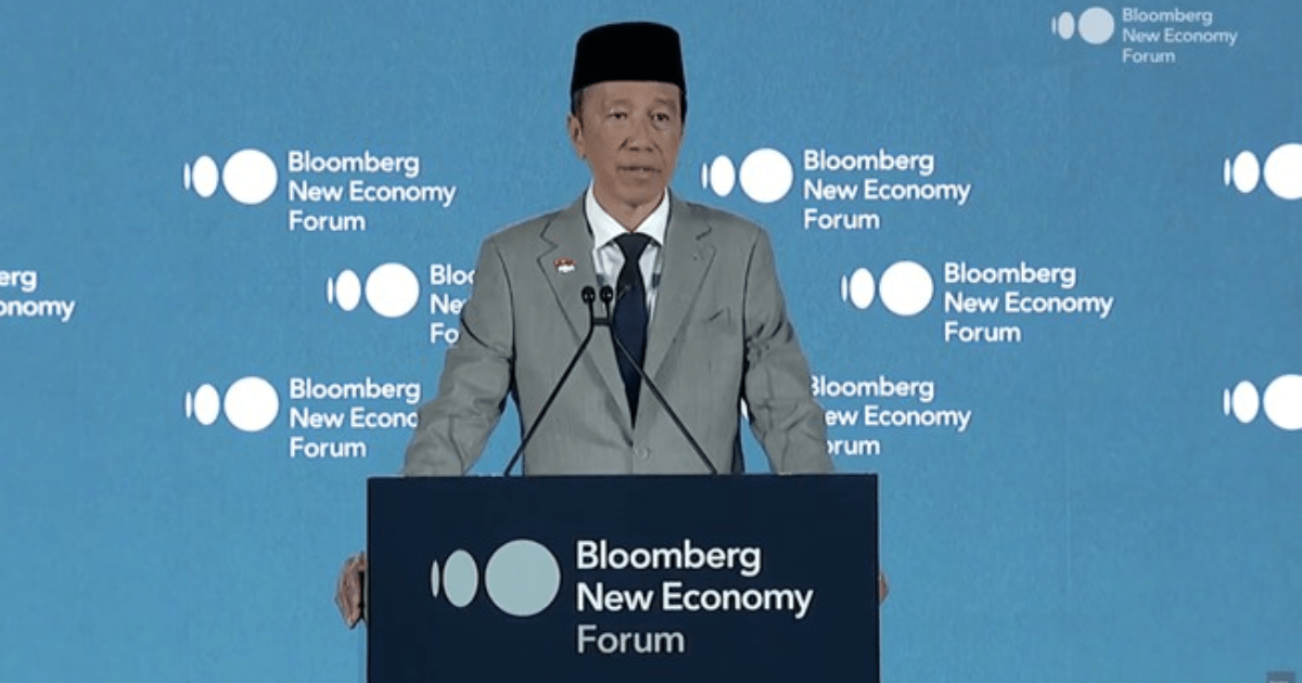 Pidato Jokowi Bloomberg Forum 2025